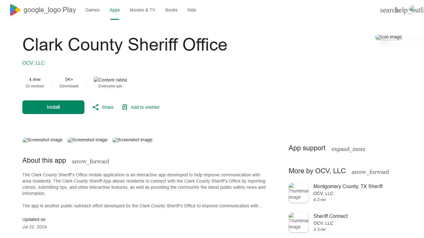Clark County Sheriff Office - Apps on Google Play